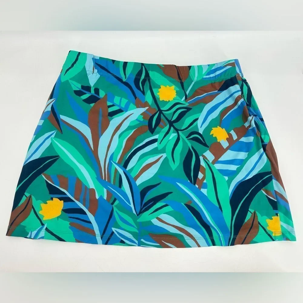 J. McLaughlin Briana Skort Elastic Stretch Golf Skirt Tennis Size XL